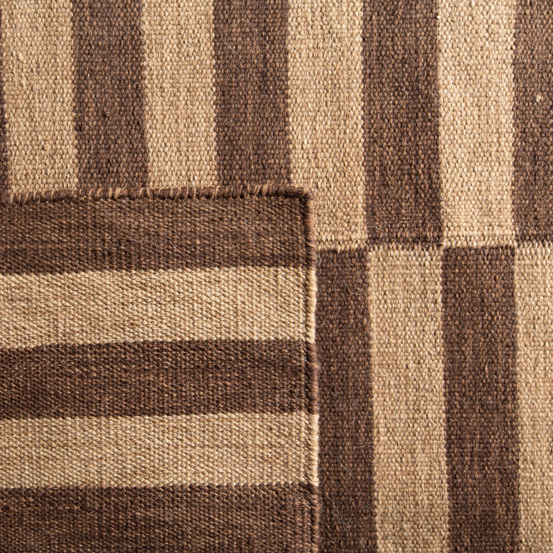 Ralph Lauren River Reed Stripe Performance Striped Rug, Rectangle 5' x 8'