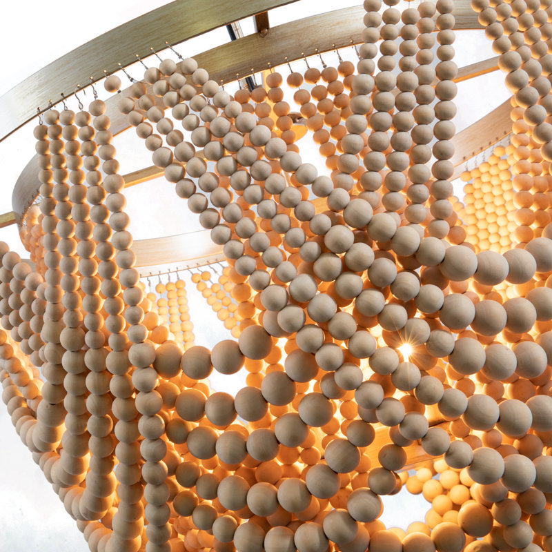 Shrout 4 - Light Dimmable Drum Chandelier