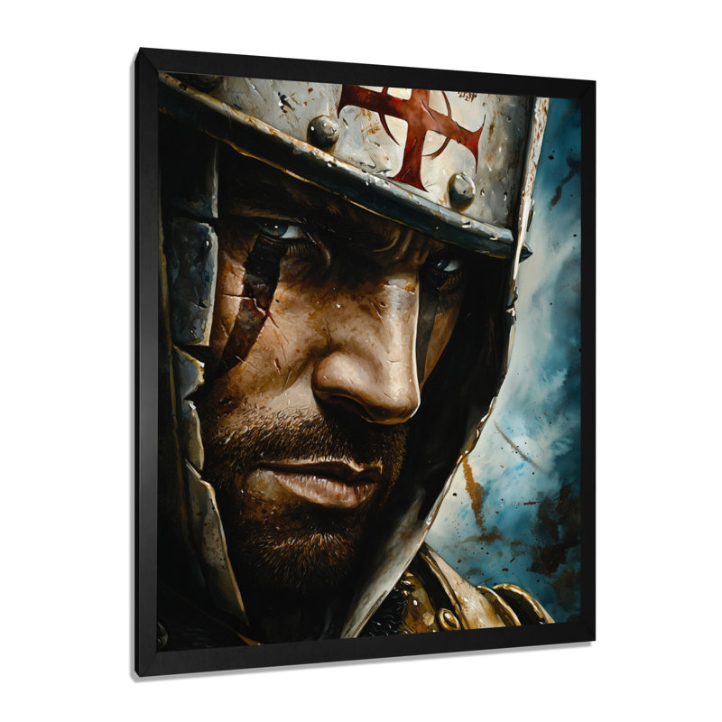 Ayward - Americana Wall Art Living Room, H 44 po x l 34 po, Reproduction encadrée d'une seule photo, Noir, noir, noir, noir