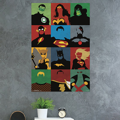 Justice Justice - impression sur papier minimaliste