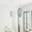 Aref 1-Light Dimmable Handblown Glass Single Pendant-368459202
