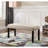Biony Fabric Dining Bench With Nailhead Trim-1739392991