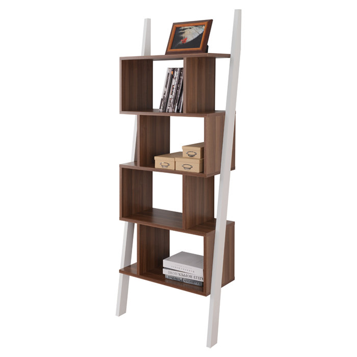 180.5cm H x 65cm W Ladder Bookcase