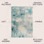 Tapis crème / bleu Lasley-233532189