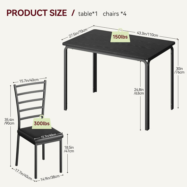 Dimensions du produit