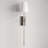 Aaryahi 1-Light Dimmable Wallchiere in Polished Nickel-1828738637