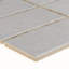 Carreaux de mosaïque en céramique 2 po x 4 po blanc