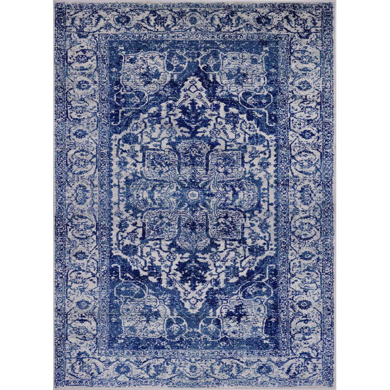 Tapis oriental bleu / beige Henneman