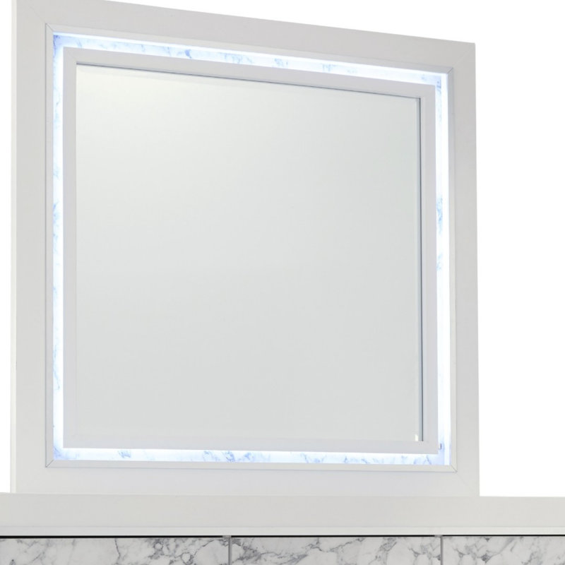 MARBLE WHITE MIRROR