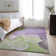 Premium Machine Washable Cerrito AMF517 Purple Rug