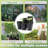 500PCS Plant Nursery Pots, Black Soft Plastic Seedling Pot With Drain Holes For For Indoor/Outdoor Use, Flower Plant Container For Succulents, Cuttings, Transplanting, Home Garden-562496481
