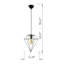 Luminaire suspendu géométrique à 1 lumière Linda-1389056169-1354903981