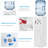 Giantex White Free Standing Top Loading Electric Water Dispenser