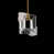 Polished Chrome/Gold Rope