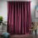 Rideau simple extra long et extra large en velours mat luxueux