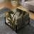 Tranquil Palms Tropical Pattern - Tropical Square Ottoman