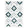 Imraan Tassel Shag Performance Geometric Rug