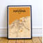 Havana City Map - No Frame Print-1615704827
