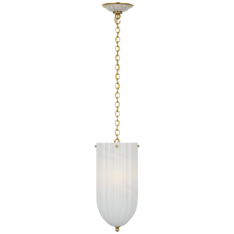 Aerin 1 - Light Pendant, Hand-Rubbed Antique Brass