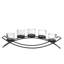Porte-bougie moderne de 5 tasses pour la décoration intérieure-1596140038
