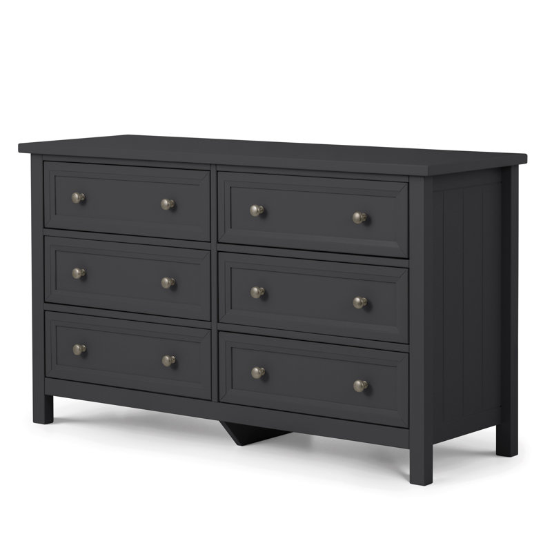 Aoife 130cm W 6 - Drawer Chest of Drawers