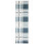 Tapis de couloir gris / bleu en polyester tissé à plat 2 pi 6 po x 8 pi Markisha-1053135599