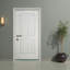 Porte d'entrée extérieure pré-montée 36 po x 80 po à 2 panneaux avec porte d'entrée intérieure en fibre de verre apprêtée-114892668-114892669