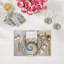Nautilus Pearl Pebble Vegan Leather Rectangle Placemat
