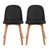 Black Faux Leather