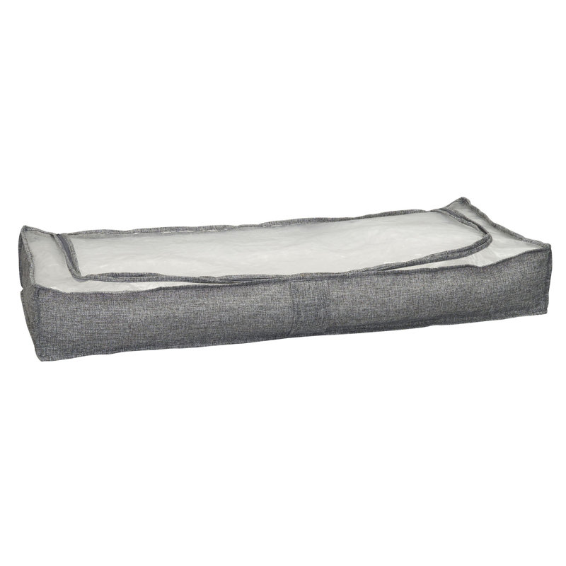 Wayfair Basics® Under-the-Bed Storage Bag, Graphite