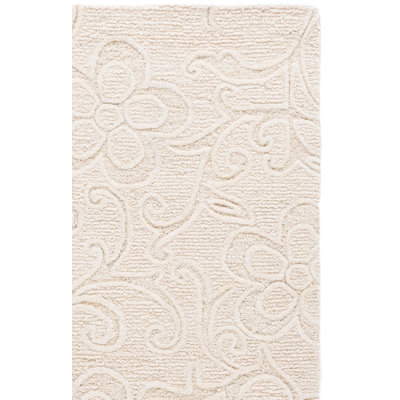 Natura 806 Hand Tufted Wool; Cotton Floral Rug