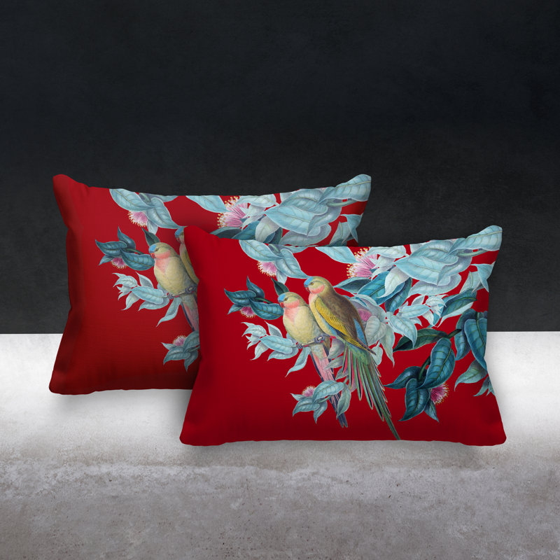  Coussin intérieur / extérieur Lumbar, Rouge