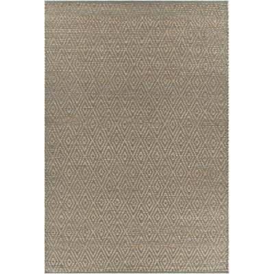 Grecco Handmade Jute Geometric Area Rug