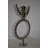 Modern Abstract Of A Happy Man Metal Chrome Balls Statue Size: 14" X 6" X 26"H