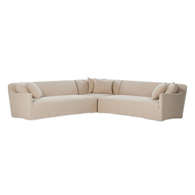 Lowell Modular 3 - Piece Slipcover Sectional