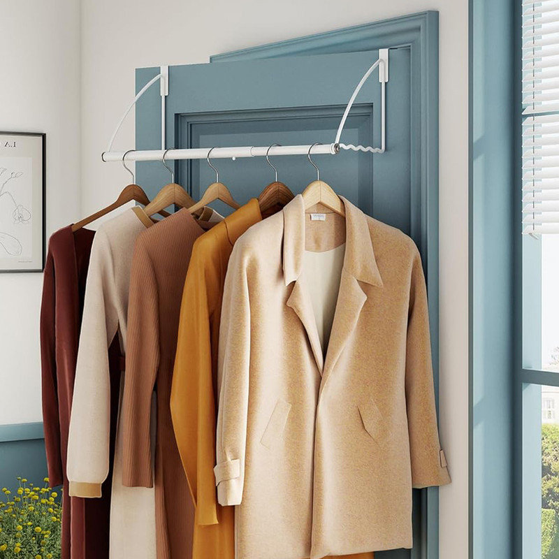 Ivy Bronx Over the Door Hanger Expandable & Adjustable,Bathroom Over