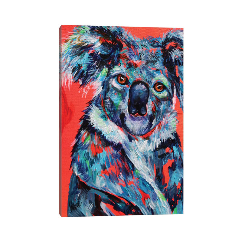 Koala by Lindsey Dahl - Wrapped Canvas Painting, 66.04 cm H x 45.72 cm W x 1.91 cm D