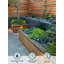 Marchepied à DEL basse tension 8 po Parapet, éclairage extérieur pour terrasse et escalier, bronze huilé