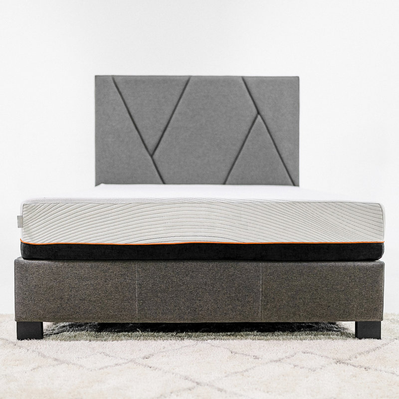 Grand matelas adulte avec cuivre rafraîchissant - Support à 3 couches de 10 po pour un matelas apaisant, fabrication apaisante de 10 pouces