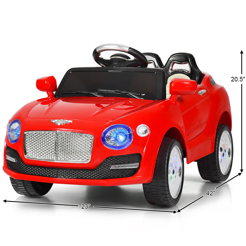 Voiture électrique pour enfants, Rouge