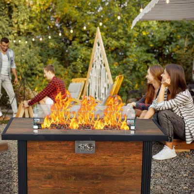 44 Inch Outdoor Gas Fire Pit