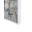 Berna Blue Squares - Single Picture Frame Painting on Canvas