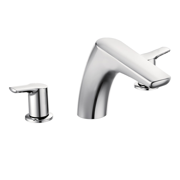 Method Double Handle Deck Mounted Roman Tub Faucet Trim