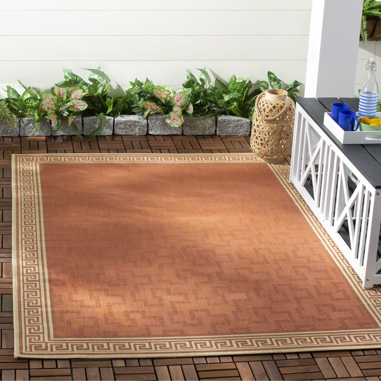Martha Stewart Byzantium Performance Geometric Rug