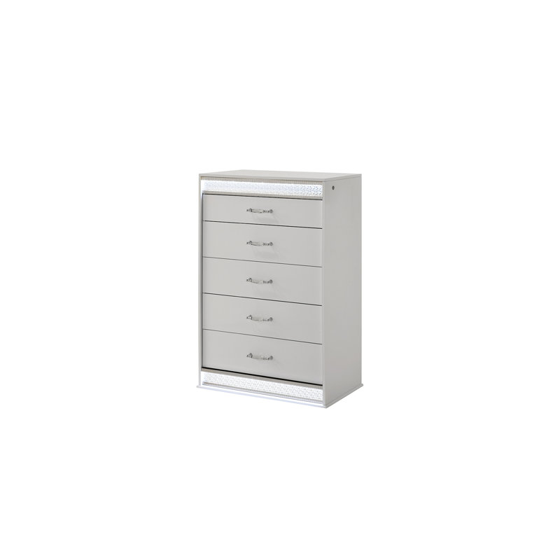 Commode 5 tiroirs Glam