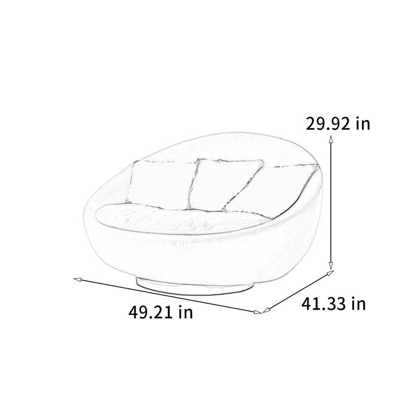 Chaise longue de luxe en bois massif