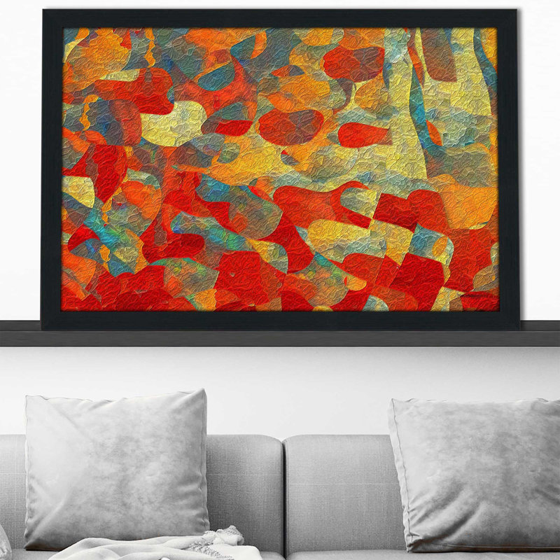 " Romans 12:21 Overcome " by Mark Lawrence, Espresso Framed, 27.5" H x 39.5" W x 0.75" D