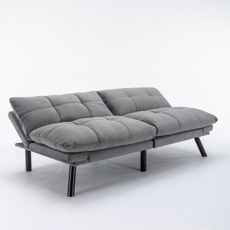 Canapé-lit convertible pliant moderne, Gris