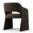 19" Seat Height Upholstered Fabric Dining Armchair-182389289