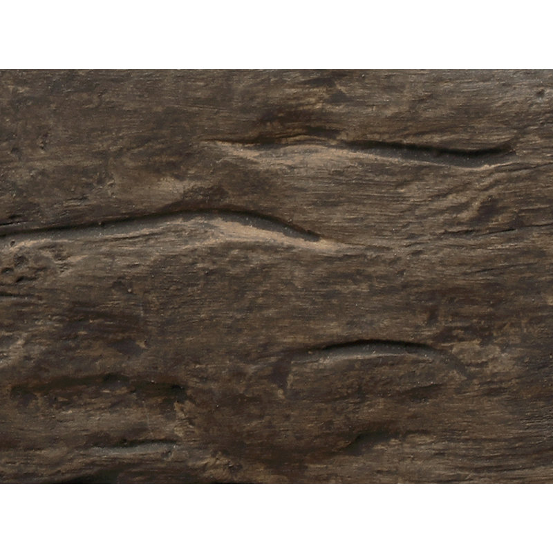Castra High-density Polyurethane Mantel, Brown, 4" H x 4" D x 48" W